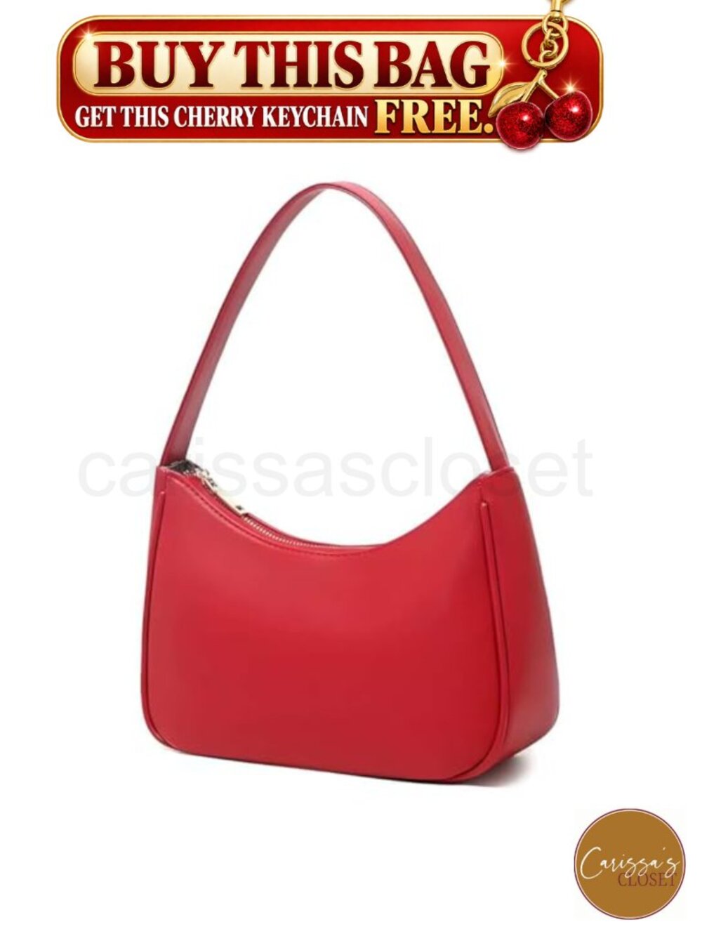 ✨ Crescent Shoulder Bag for Women Cute Hobo Tote Mini Clutch Purse Vegan